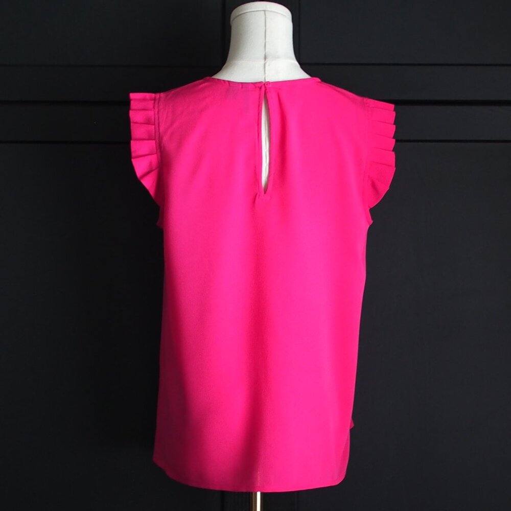 Vero Moda | Ruffle Cap Sleeve Blouse - Picture 5 of 5